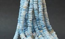 Beads NATURAL Blue Opal Tyre Beads Rare Natural 5/6mm Opal Gemstone Beads 13