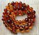 Beads Natural Antique Baltic Amber Jewelry Stone Necklace Gemstone Old Rare