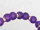 Beautiful Royal Purple Sugilite Stone Beads Bracelet Rare Find! Many Benefits
