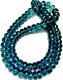 Blue London Topaz Faceted Rondelle Beads 7-10 Rare London Topaz Gemstone Beads