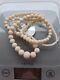 Coral Necklace Beads Angel Skin, Natural, Old And Rare, 73 Gm