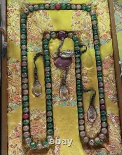 China antique Treasures Qing Dynasty rare gem court beads