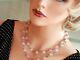 David Yurman Stunning 40 Bijoux 10mm Pink Chalcedony Necklace'rare