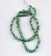 Extremely Rare Nevada Carico Lake Turquoise Petite Pebble Beads 18 Long #43
