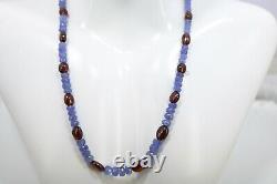 EXTREMLY RARE DESIGN Tanzanite with Garnet Oval jewelry, lovely gift