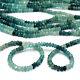 Extremely Rare Aaa+ Grandidierite 4mm-5mm Rondelle Faceted Beads 14inch Strand