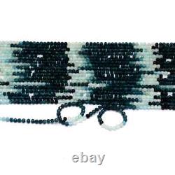 Extremely Rare Natural Grandidierite 2mm-3mm Faceted Rondelle Beads 13 5 Strand