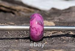 Fantastic Rare Trollbeads Smooth Crazy Lace Agate HTF