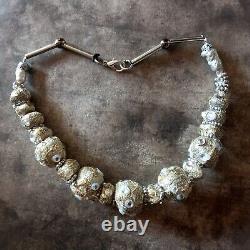 Fashion necklace luxury jewelry minimal design fashion rhinestones sequins beads