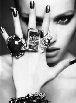 Gems en Vogue-Paris Collection-Panther Toggle Bracelet-Michael Valitutti-RARE NW