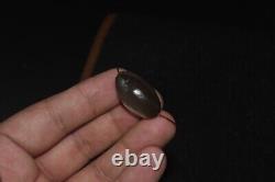 Genuine Ancient Agate Stone Bead with Rare Color & Patina over 2500 Years Old