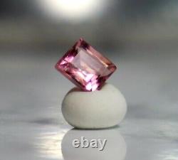 Genuine Rubellite Gemstone, Rare Pink Tourmaline Crystal beads. Of. Babylon
