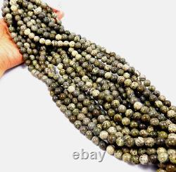 Jasper Beads Strand 8mm Round Shape 15 Inch Wholesale Lot Rare Gemstone Jewelry