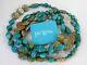 Jay King Mf 42 Multi-colored Turquoise Chrysocolla Necklace Rare Gem Silica