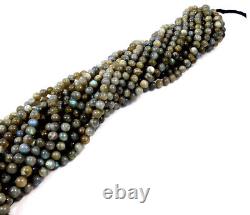 Labradorite Beads Strand 8mm Round 15 Inch Wholesale Lot Rare Gemstone Jewellery