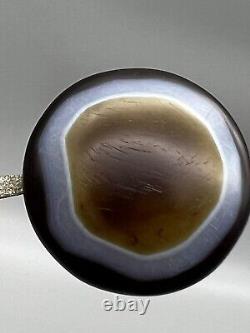 Longevity Dze Bead, rare Eye Agate Bead, lukmi Agate Lucky Old Bead