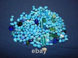 Lot of RARE Beads Murano Lampwork Glass, Vintage Stone, Swarovski $400 Value
