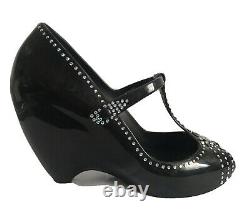 Melissa Couture X J Maskrey Swarowski Black Party Shoes Uk 5 Eu 38 Bnib Rare