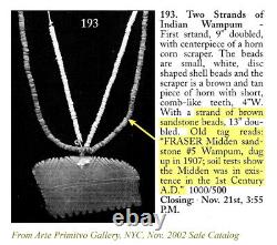 Native American Indian Wampum Beads. Rare 100 Carved stone. Coast Salish People