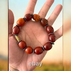 Natural Amber Rare Antique Amber Butterscotch Natural Bracelet