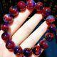 Natural Canada Auralite 23 Gemstone Round Beads Rare Bracelet 13mm Aaaaa