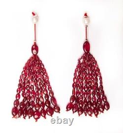 Natural SPINEL/Smooth oval/Tassels for earrings/2X4MM to 6x8MM/145.90 carat/Rare
