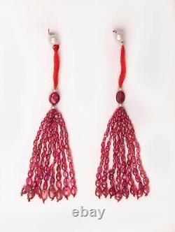 Natural SPINEL/Smooth oval/Tassels for earrings/2x4MM to 6x8MM/99.00 carats/Rare
