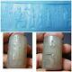 Near Eastern Sassanian Very Old Agate Stone Rare Inscrption Cylinderseal Bead