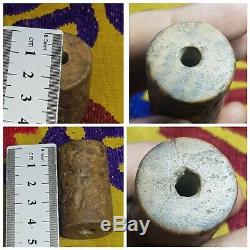 Neareastern unseen rare stone historian cylinderseal bead
