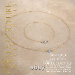 New Couture Rare 14k Gold Turquoise Diamond Antique Rosecut Pendant Necklace