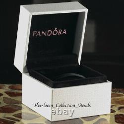 Nib Pandora Lucky Clover Retired 14k Gold Sterling Silver New 790387 Rare! Box