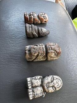 Ojuelos De Jalisco Rare Ancient Alien Stone Beads Authentic Artifacts