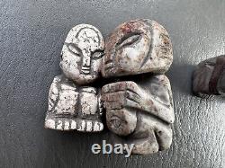 Ojuelos De Jalisco Rare Ancient Alien Stone Beads Authentic Artifacts