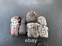 Ojuelos De Jalisco Rare Ancient Alien Stone Beads Authentic Artifacts