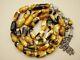Old Real Antique Rare Natural Amber Necklace / Rosary / Prayer Beads / 34 Grams