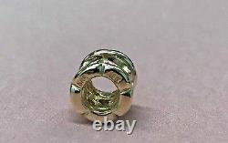 Pandora 14k Gold Link Charm New 750223 Authentic Rare Retired 585 Ale 14kg