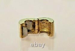 Pandora 14k Gold Seeing Spots Clip Charm New 750345 Rare Retired 585 Ale USA