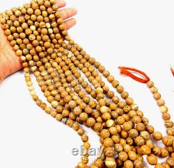 Picture Jasper Beads Strand 8mm Round 15 Inch Wholesale Lot Rare GemstoneJewelry