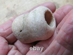 Primitive Rare Native American Indian Stone Artifict A-2 Bead