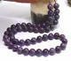 Rare African Purple Sugilite Round Beads 15.5 8mm 190cts Aaa 100% Natural