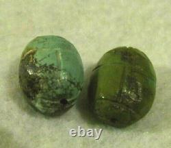 RARE AUTHENTIC Ancient Egyptian real stones Scarab Bead For necklace bracelet
