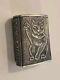 Rare Anne Choi Sterling Silver Cat Relief Bead For Luck