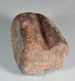 RARE DOUBLE FACE BEAD STONE POLISHER, NEOLITHIC, SAHARA, 5000 years old