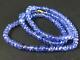 Rare Gem Tanzanite Necklace Beads From Tanzania 17 5mm Rondelle Beads