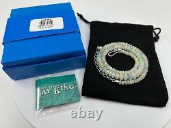 RARE! Jay King Mine Finds Ethiopian Opal Bead 18-1/4 Necklace 550750 NEW IN BOX
