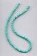 Rare Matte Nacozari Turquoise Rondelle Beads 17.75 Strand 064d