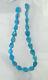 Rare Mexican Nacozari Turquoise Teardrop Shape Beads 15.75 Strand 838d