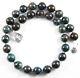 Rare Natural Arizona Azurite Chrysocolla Beads 14mm Round Beads Necklace