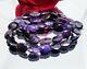 Rare Natural Faceted Purple African Sugilite Nugget Beads 10-11mm 88cts 14