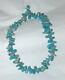 Rare Nevada Fox Mine Turquoise Nugget Drop Beads 18 Strand 2051c